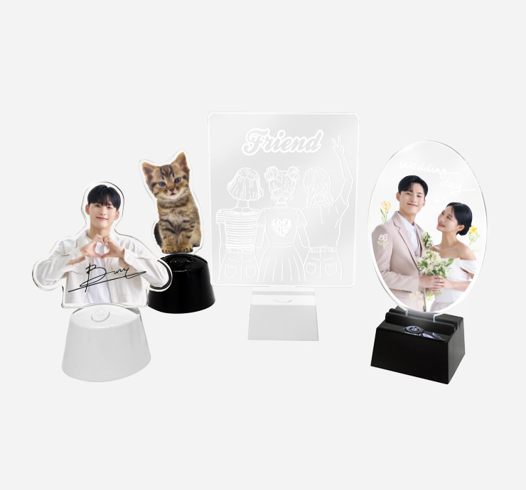 led 아크릴 스탠드